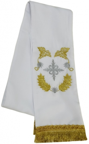 Закладка  "Колос"  белая 