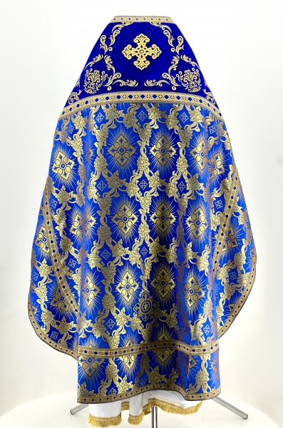 Облачення священника комбіноване з парчі, з вишитим опліччям