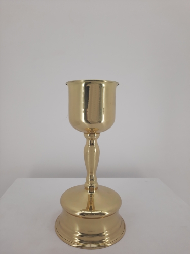 Потир чаша 0,5л, латунь, висота 27см