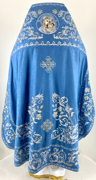 Облачення священника, вишите на Алобі, вишивка "Троянда" з вишитим галуном