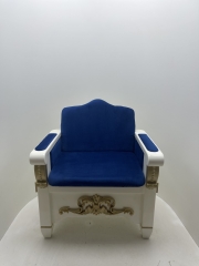 Крісло-трон №9 декоративне золочення 77х60 (висота 88см)