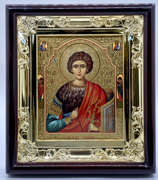 Ікона свт. вмч. Георгій 26,5х23,5х4