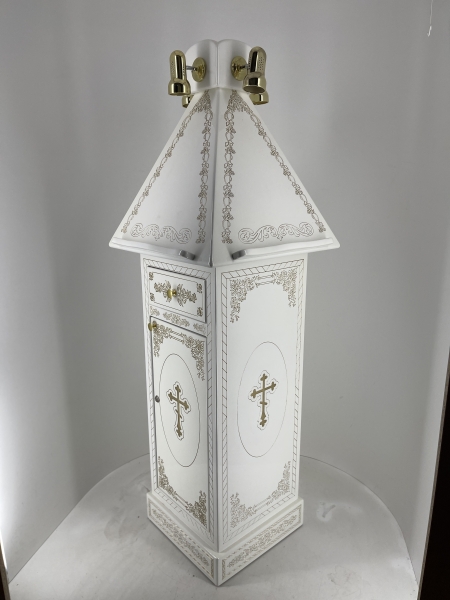 Аналой кліросний 60х60см, (висота 160-107см)