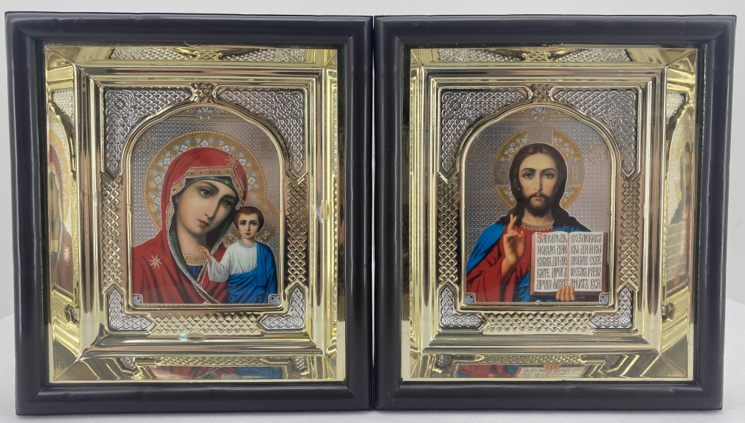 Ікони "Вінчальна пара" 19х17см 