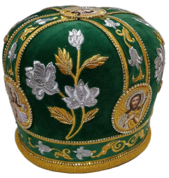 Митра" Роза " Зелена