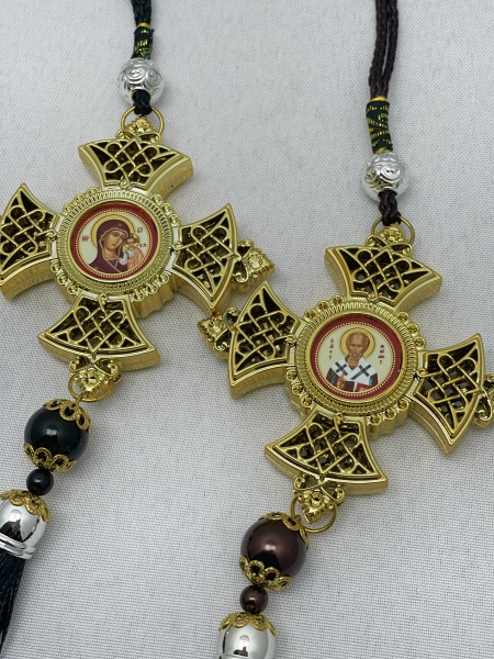 Підвіска "Хрест з китецею" (в ассортименті)