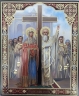 Ікона Воздвиження Хреста Господнього 24х20см