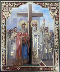 Ікона Воздвиження Хреста Господнього 24х20см