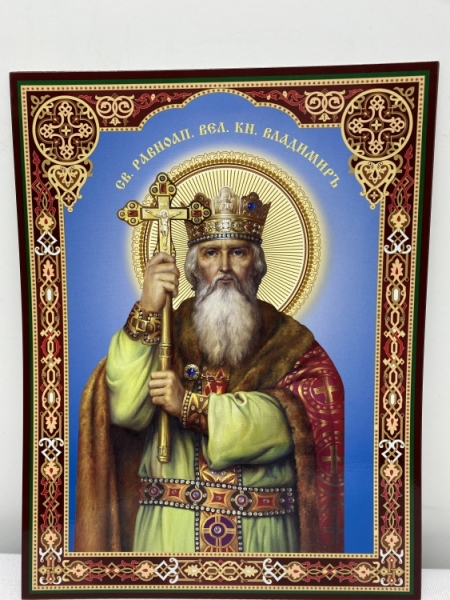 Кіот з літографіями Двунадесятих Свят 37,5х31см