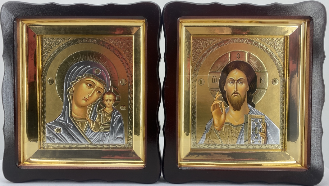 Ікони "Вінчальна пара" №12 26х23см