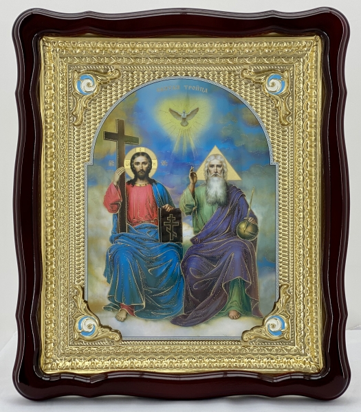 Ікона Новозавітня трійця 48х42см