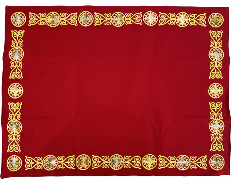 Ілітон вишитий, вишивка "круг" 53х73