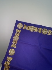 Илитон вышитый, вышивка "круг"