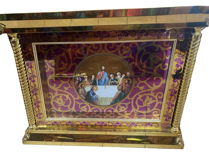 Престол 100х100см, лазерна різка