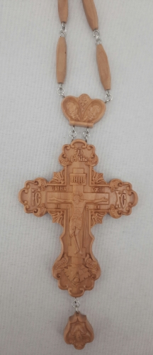 Хрест наперстний, дерев'яний