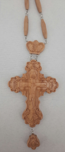 Хрест наперстний, дерев'яний