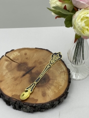 Лжиця, під зол., емаль, довжина 22см 