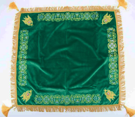 Накидка "Коло" с дешевой бахрамой