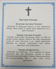 Ікона Стрітення Господнє 24х20см