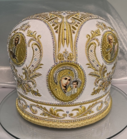 Митра "Корона з Євангелістами"