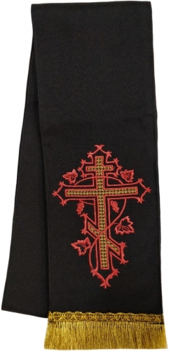 Закладка "Крест" черная