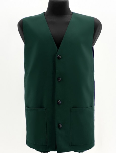 Жилетка з вишивкою, тканина габардин