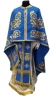 Облачение священника греческий крой, вишитое на габардине с пришитим галуном