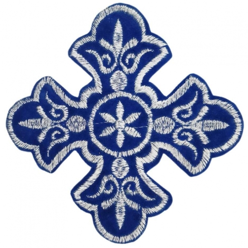 Крест вышитый 5х5 