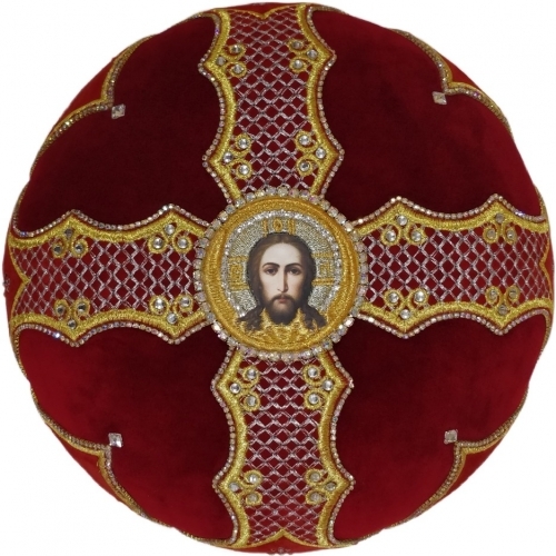 Митра "Купол" красная