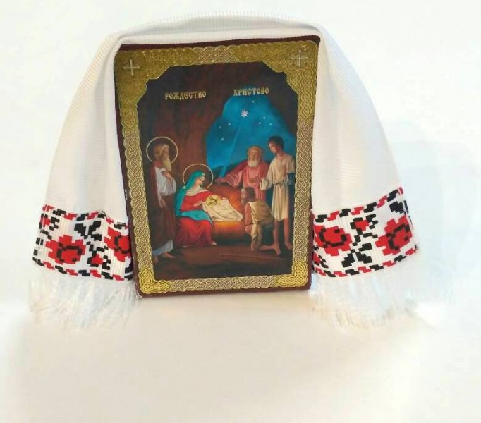 Ікона Різдво Христове 8,5x6