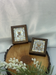 Ікона св. Микола Чудотворець 9х8