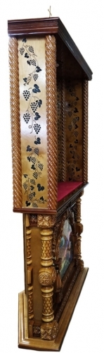 Жертовний кіот, кутовий 130х55см (висота 230см)