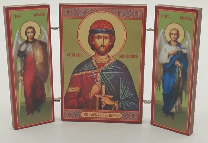 Складень свт. блгв. кн. Борис