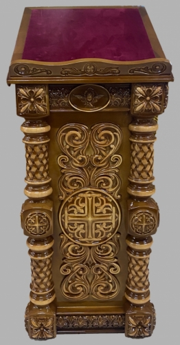 Аналой бічний, 49х49см, (Висота 119-96см)