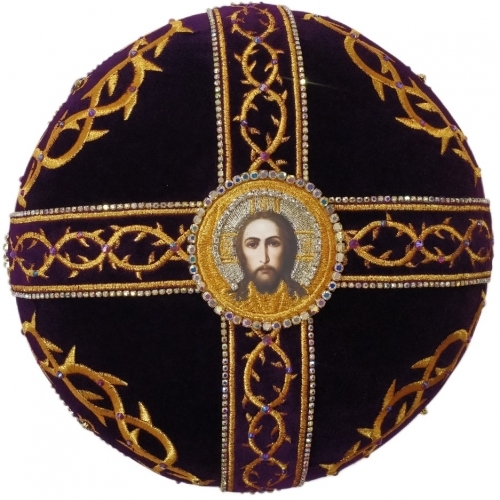 Митра "Терновый венец" фиолетовая