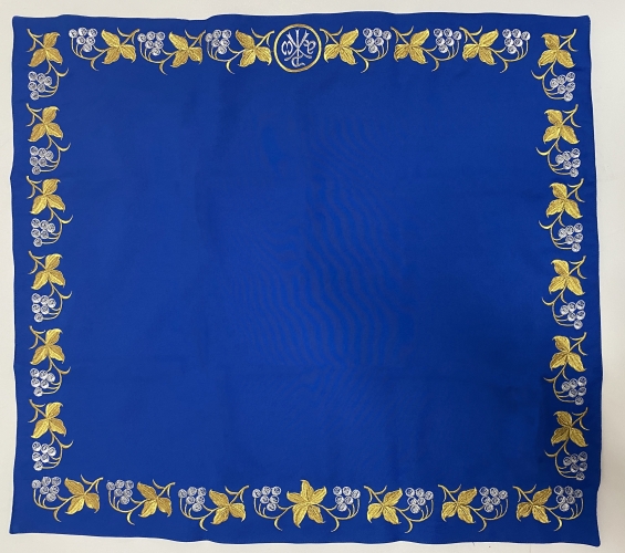 Илитон вышитый, вышивка "виноград"