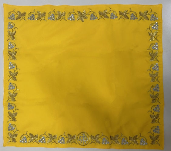 Илитон вышитый, вышивка "виноград"