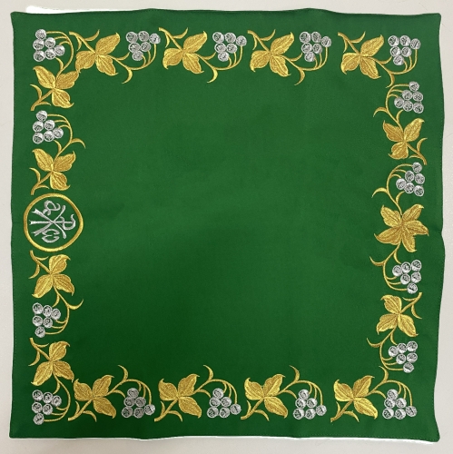 Илитон вышитый, вышивка "виноград"