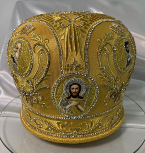 Митра "Корона з Євангелістами"