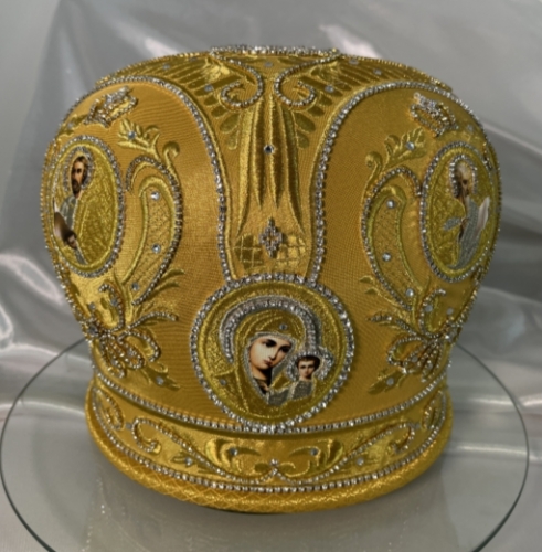 Митра "Корона з Євангелістами"