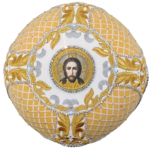 Митра  "Сетка"  жёлтая