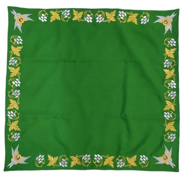 Ілітон вишитий, вишивка "виноград з херувимами" 70х80см