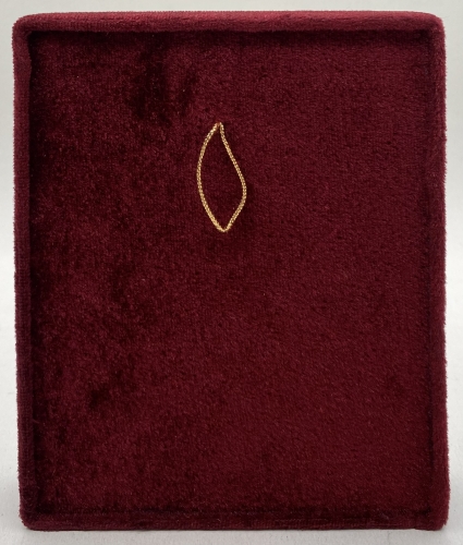 Икона свящ. прп. Клавдия Римская 15х12