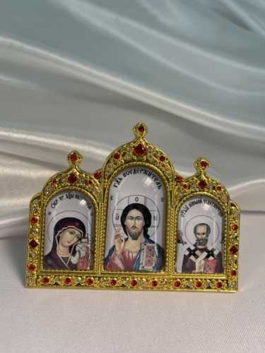 Трійник на підставці метал. риза