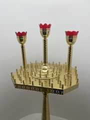 Підсвічник 82 свічки на три лампади №10 - 1