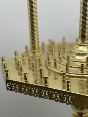 Підсвічник 82 свічки на три лампади №10 - 1