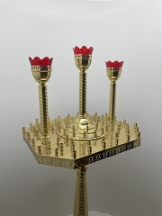 Підсвічник 82 свічки на три лампади №10 - 1