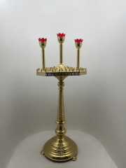 Підсвічник 82 свічки на три лампади №10 - 1