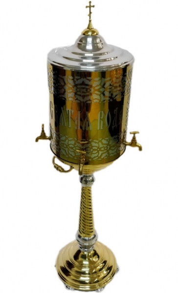 Водосвятний бак, нержавійка, ножка, 35л 