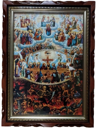 Икона Страшный суд 